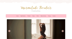 Desktop Screenshot of marmaladeboudoir.com